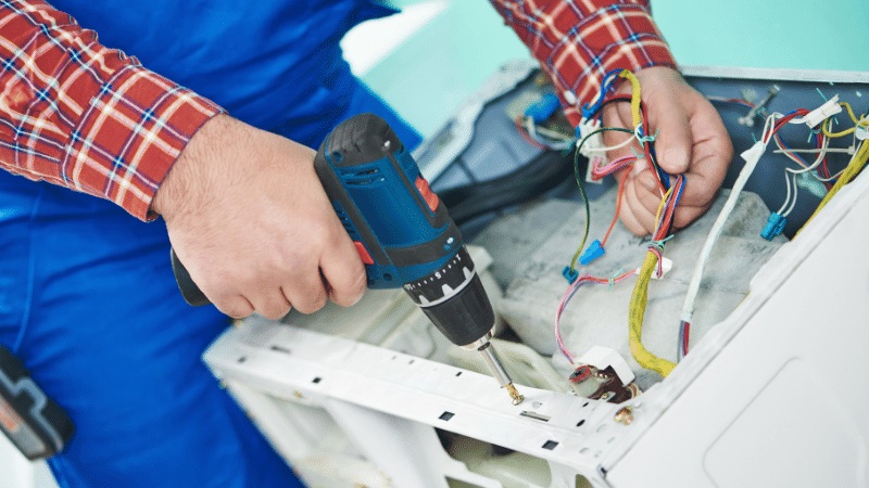 Saruhanlı İklimsa İklimsa çamaşır makinesi kart tamiri – Su almama arızası orijinal parça ile giderildi. - Teknik servis örneği