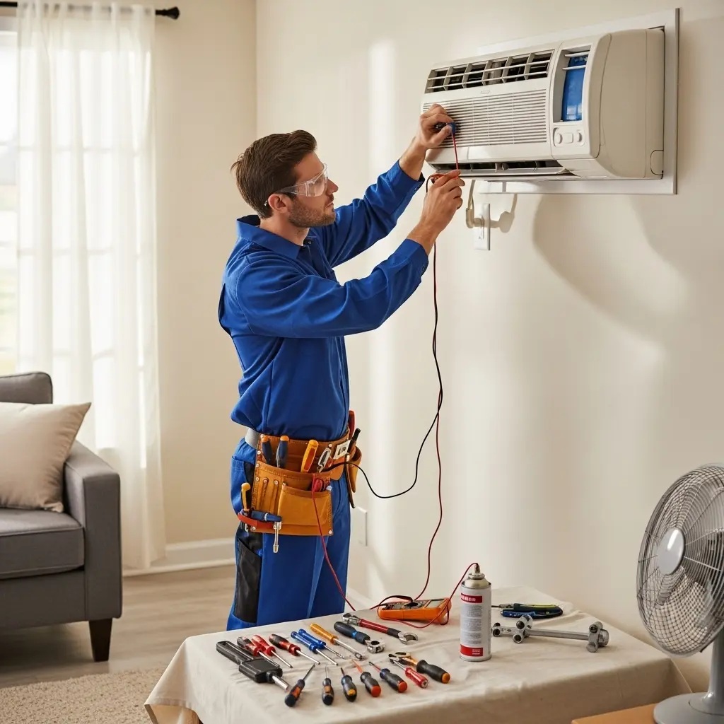 Saruhanlı İklimsa İklimsa klima gaz dolumu ve bakım – Enerji verimliliği artırıldı. - Teknik servis örneği